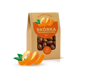 Skórka pomarańczowa w czekoladzie 80g