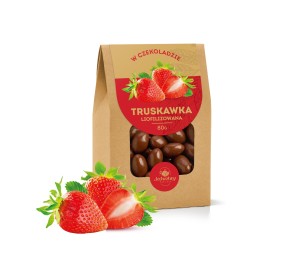 Truskawka w czekoladzie 80g