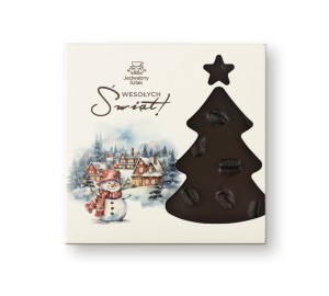 Czekolada na święta ciemna z kawą i miętą 85g