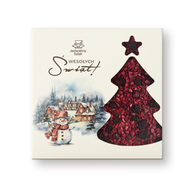 Czekolada na święta mleczna z jagodami 85g