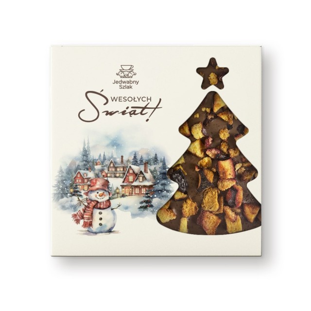 Czekolada na święta mleczna ze śliwkami, miodem i cynamonem 85 g