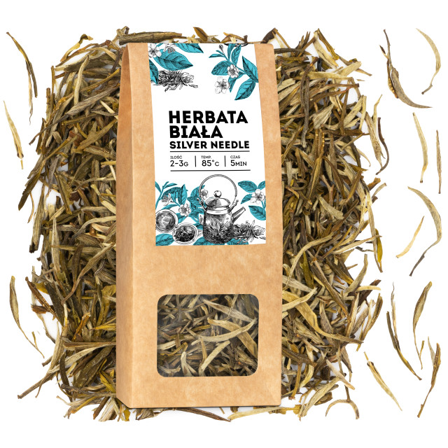 Herbata biała Silver needle prawdziwy 50g