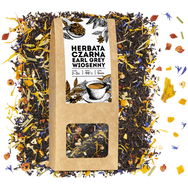 Herbata czarna EARL GREY WIOSENNY 50g