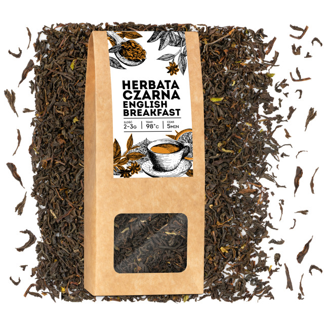 Herbata czarna liściasta English breakfast 50g