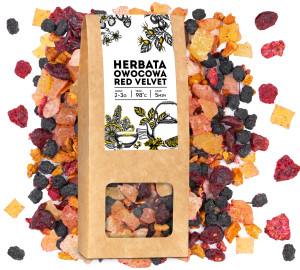 Herbata owocowa Red Velvet 100 g