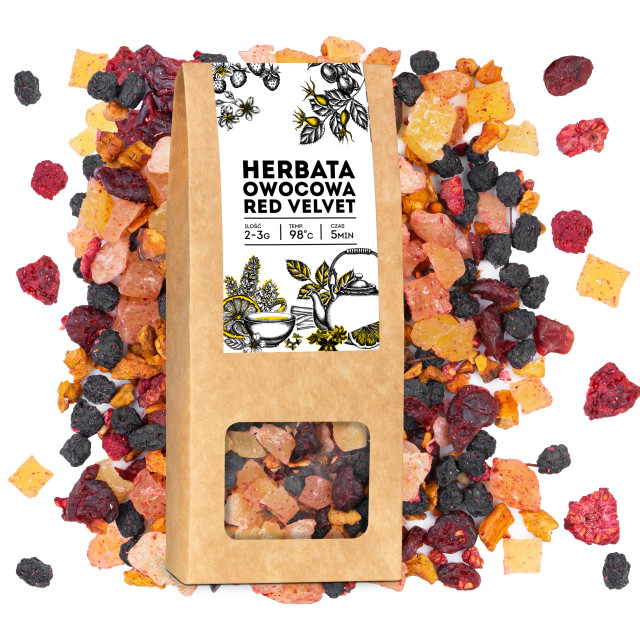 Herbata owocowa Red Velvet 100 g