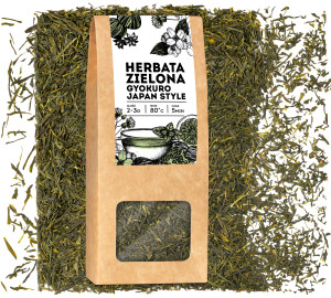 Zielona herbata Gyokuro Japan style  Jedwabny szlak 50 g