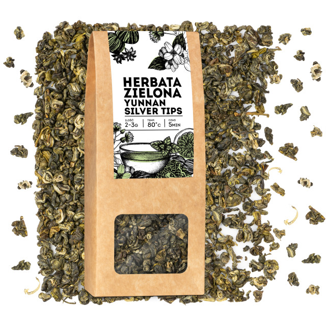 Herbata zielona Yunnan Silver Tips 50 g
