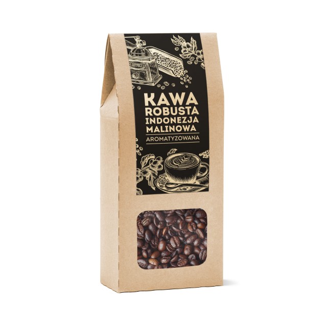 Kawa Robusta Indonezja malinowa 100 g