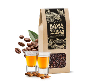 Kawa ziarnista  Robusta Vietnam Amaretto 100 g