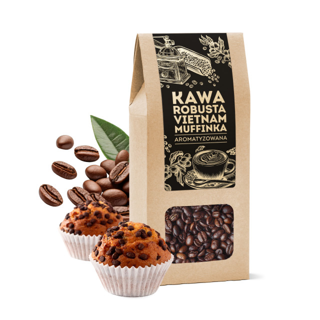 Kawa ziarnista Robusta Vietnam Muffinka 100 g