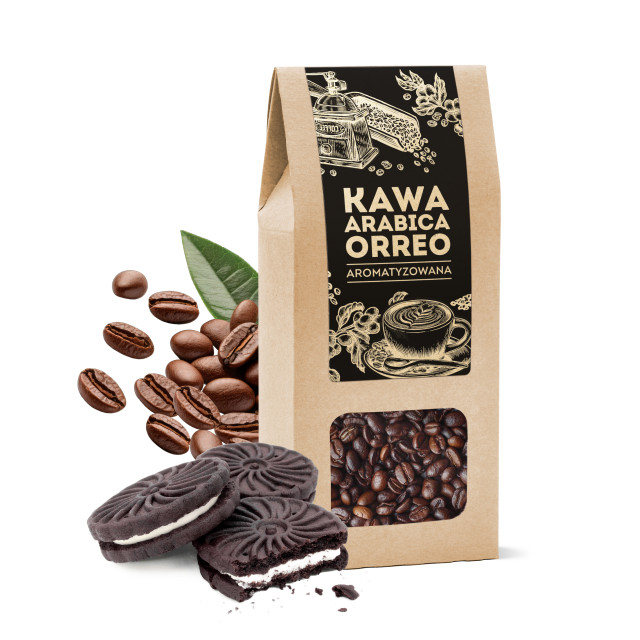 Kawa ziarnista Arabica smakowa Orreo 100 g