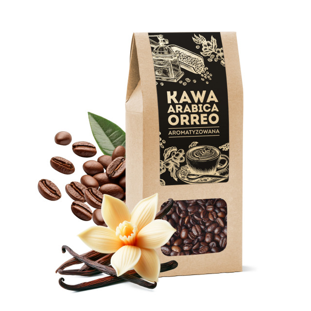 Kawa ziarnista Robusta Vietnam Wanilia 100 g