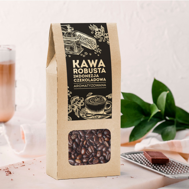 Kawa Robusta Indonezja czekoladowa 100 g