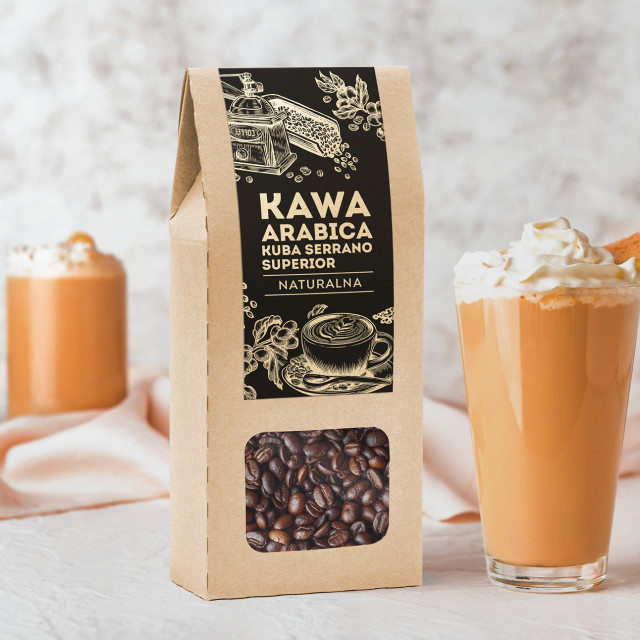 Kawa ziarnista Arabica Kuba Serrano Superior 100 g