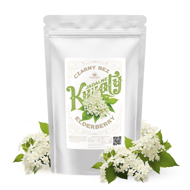 Kwiat czarnego bzu suszony herbata ziołowa czarny bez 50g
