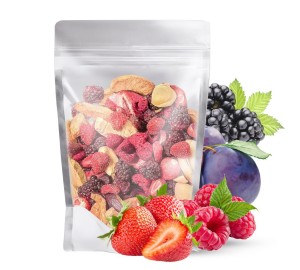 MIX truskawka malina śliwka jeżyna KLASA AAA 200g