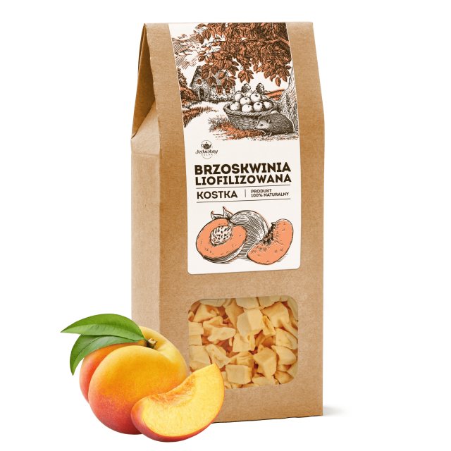 Brzoskwinia liofilizowana GRYS 50g 