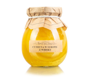 Cytryna w syropie z whisky ~ 260 g