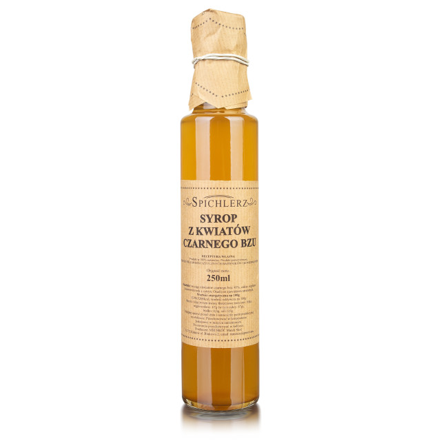 Syrop z kwiatów czarnego bzu 250 ml