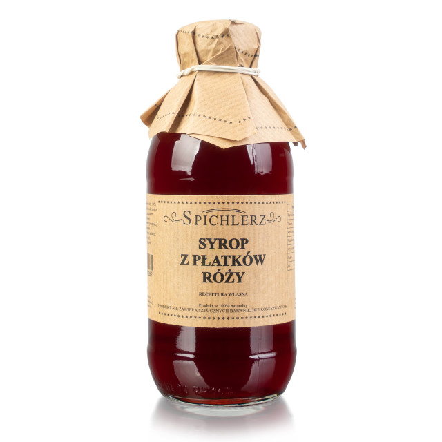 Syrop z płatków róży 330 ml