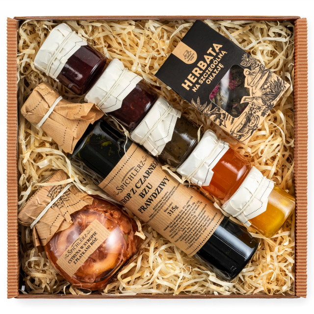Zestaw prezentowy BOX naturalny syrop