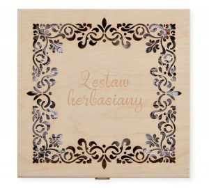 Zestaw prezentowy PREMIUM skrzynka GRAWER elegancki