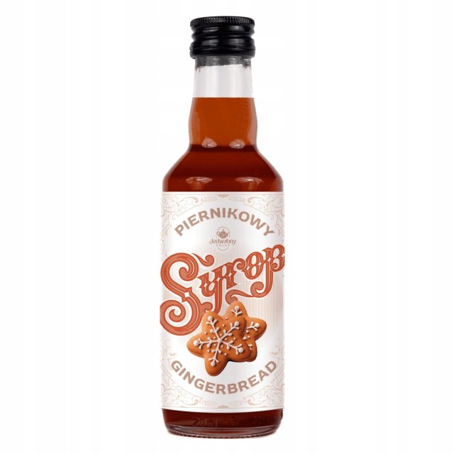 Syrop do kawy piernikowy 200 ml zimowy DOSKONAŁY DO NAPOJÓW Gingerbread