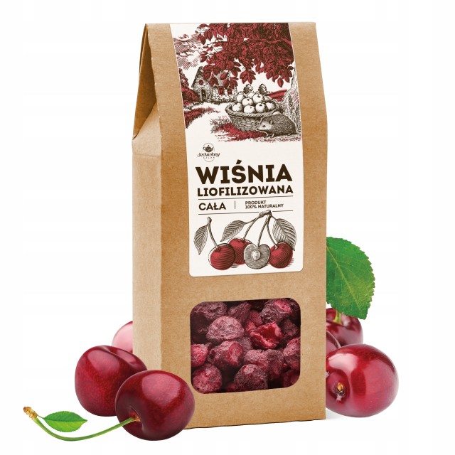 Wiśnie liofilizowane BEZ PESTKI 30 g