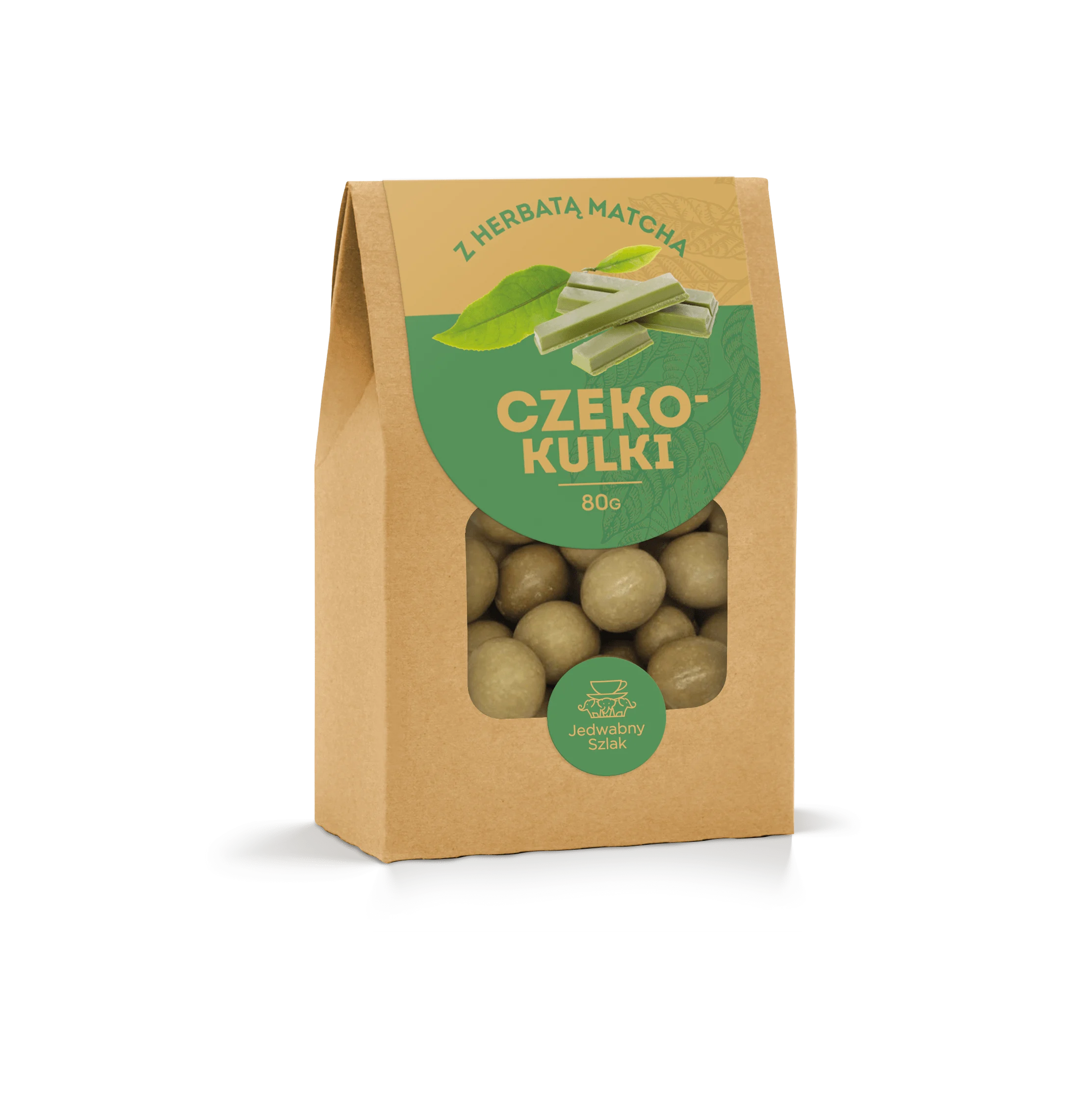 Czekokulki z herbatą Matcha 
