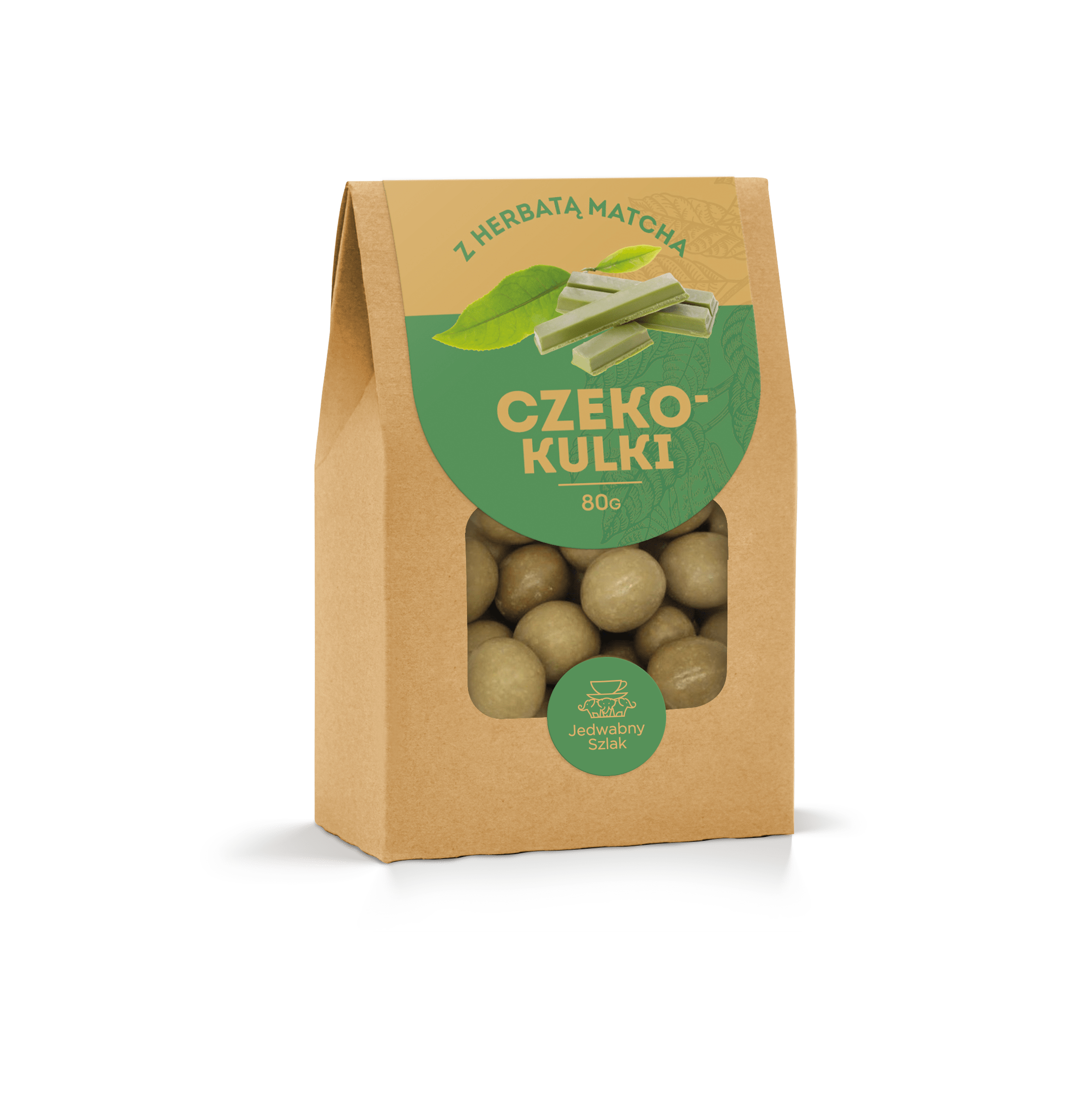 Czekokulki z herbatą Matcha 